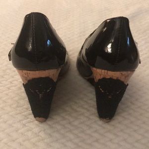 Black Paten Wedge’s